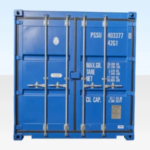 40ft Shipping Container Blue (RAL 5013)