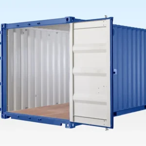 20ft Shipping Container (One Trip) Blue (RAL 5013)