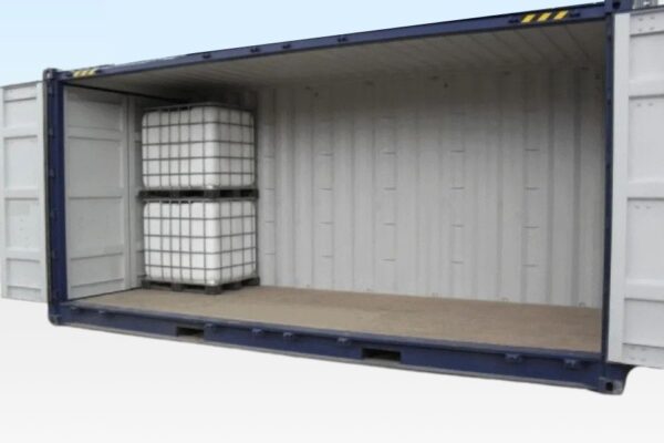20ft High Cube Container 20ft High Cube Container (9′ 6″ high) suitable for IBC storage