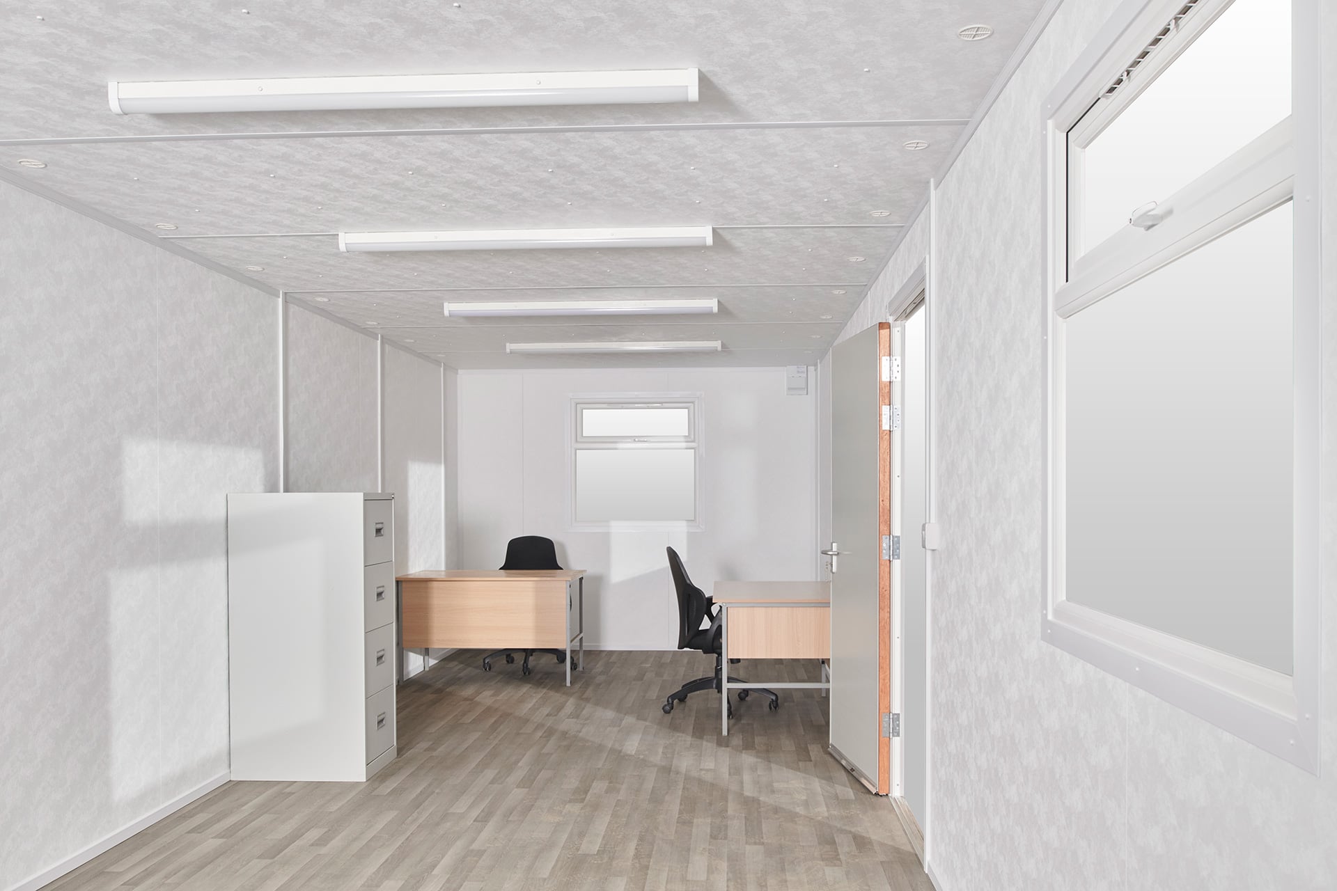 32ft x 10ft Jackleg Office Cabin - Image 3