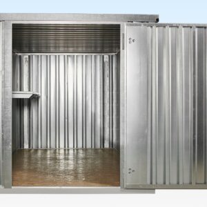 3m Flat Pack Container Shelving Bundle – Part-Length (Single Tier)
