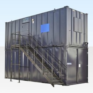 Shipping container Steel Staircase Complete With Landing & Handrails