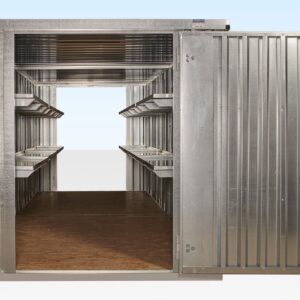 6m x 2.1m End Linked Flat Packed Container Bundle (Galv)