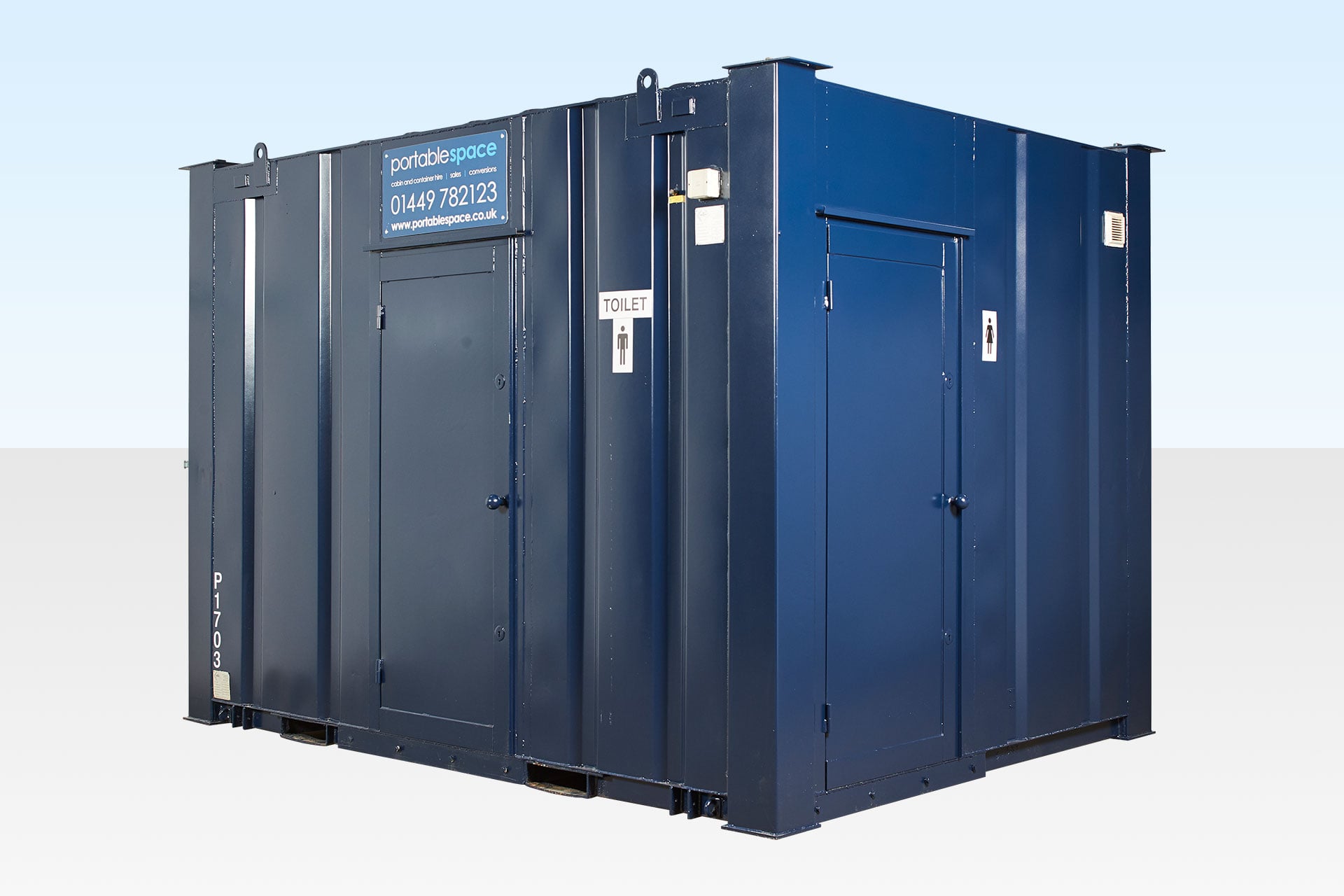 2+1 Steel Toilet 12ft x 9ft - Image 3
