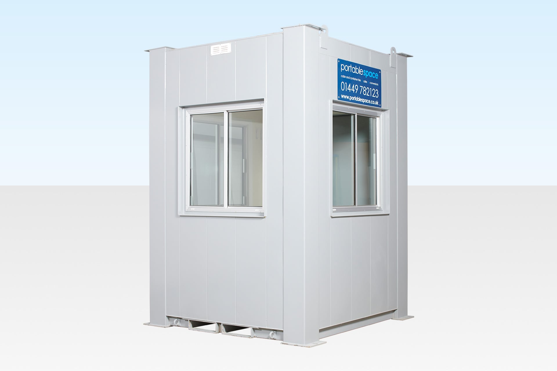 6 x 6 Steel Security Hut for Hire