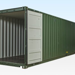 40ft Shipping Container Green (RAL 6007)