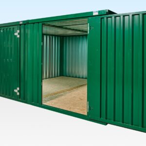 3m x 4.2m Side Linked Flat Pack Container Bundle (Powder Coated)