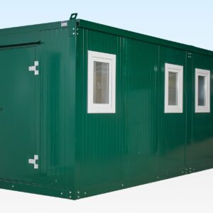 8.6m x 2.3m End Linked Flat Pack Office