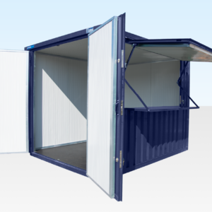 Insulated 4m XL Flat Pack Kiosk