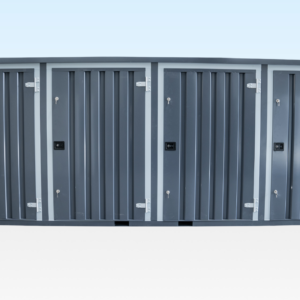 Flat Pack Multi-Compartment Storage Container