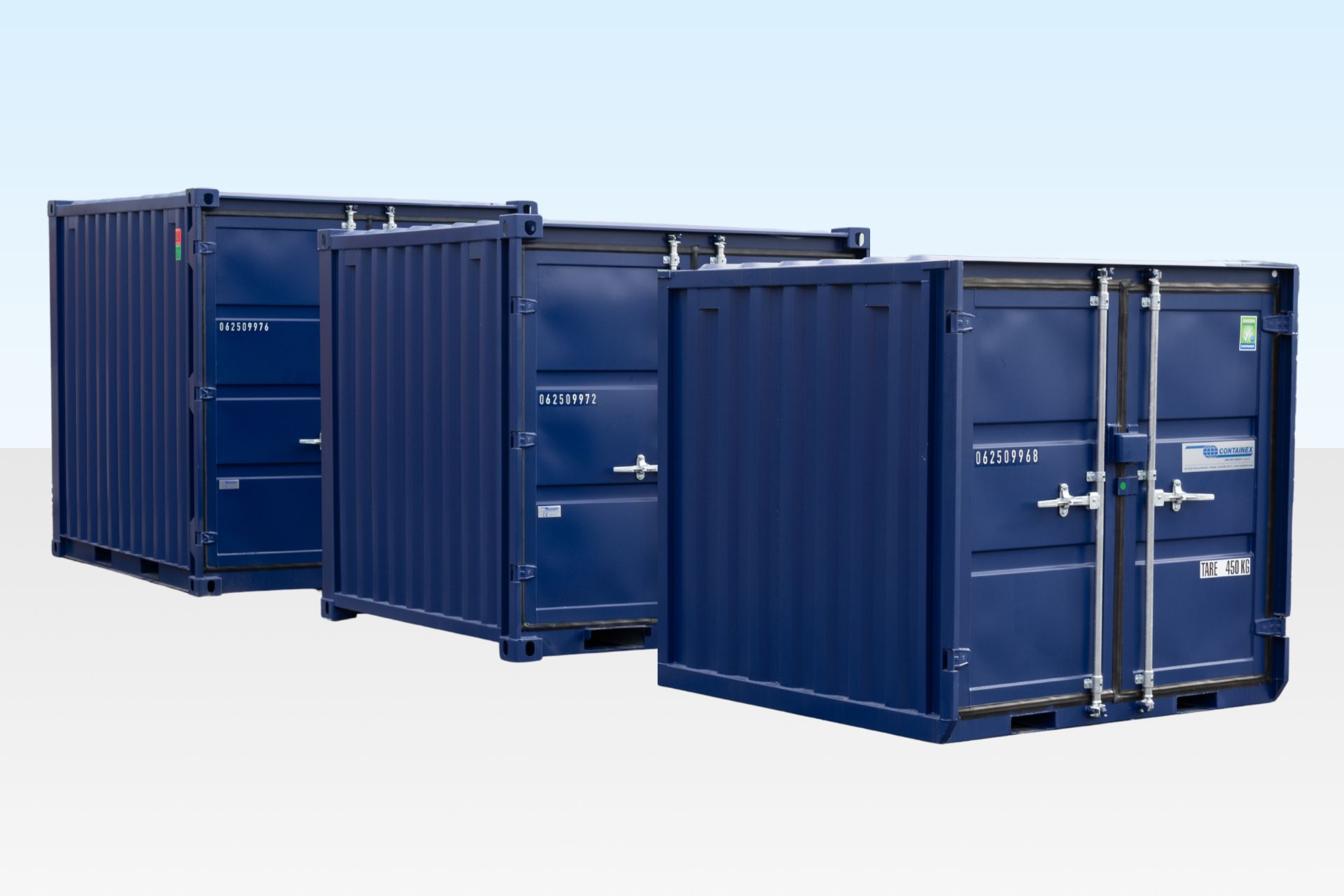 10ft Storage Container New Blue (RAL 5013) - Image 8
