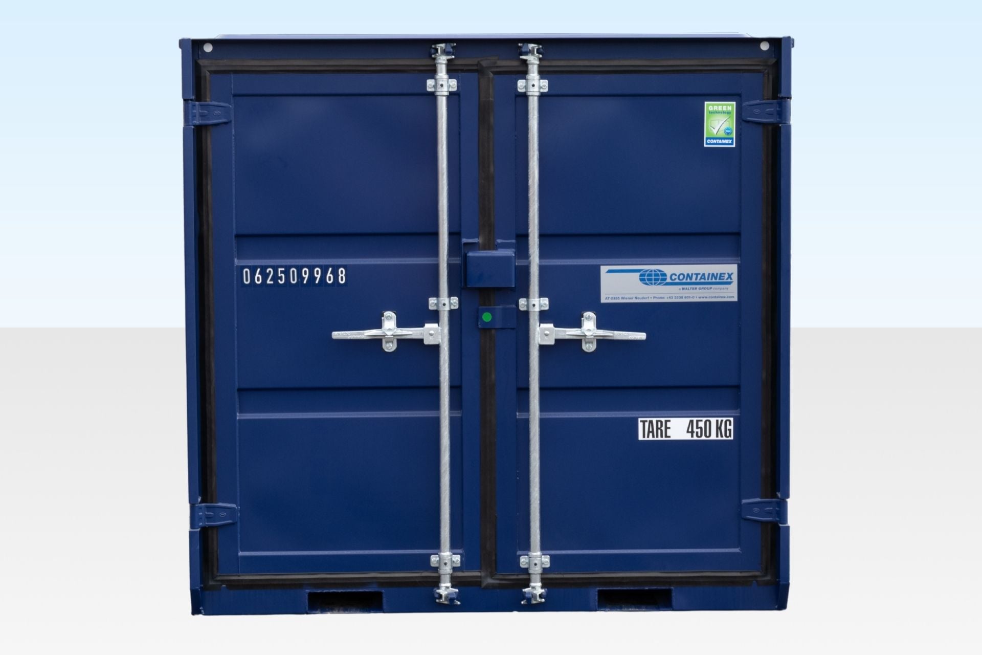 6ft Storage Container New Blue (RAL 5013)
