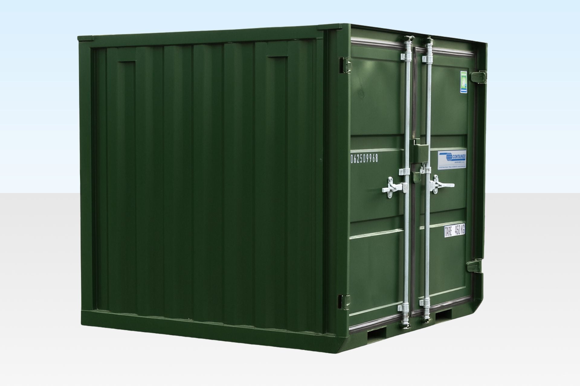 6ft Storage Container New Green (RAL 6007)