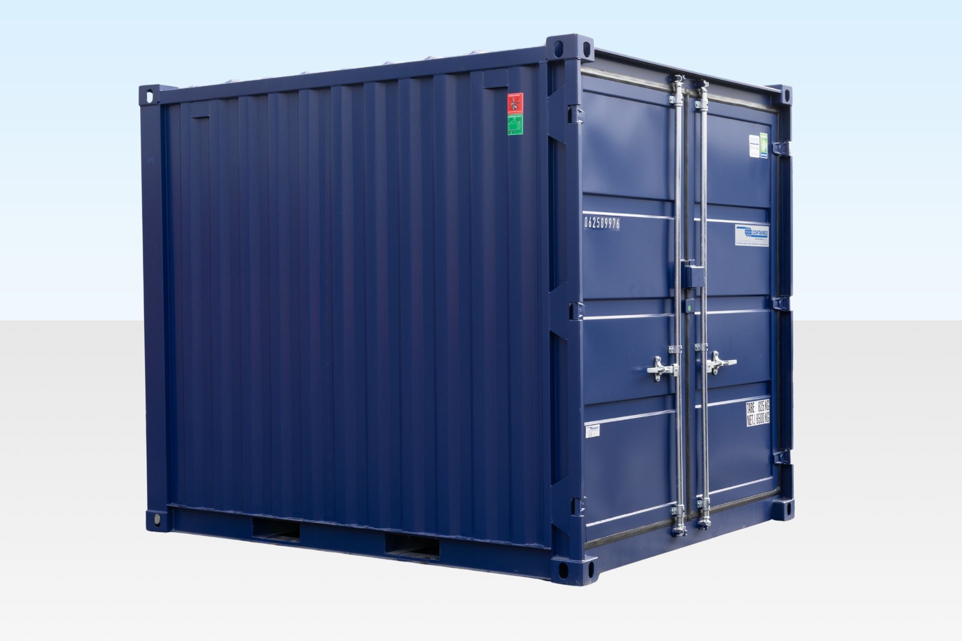 10ft Storage Container New Blue (RAL 5013)