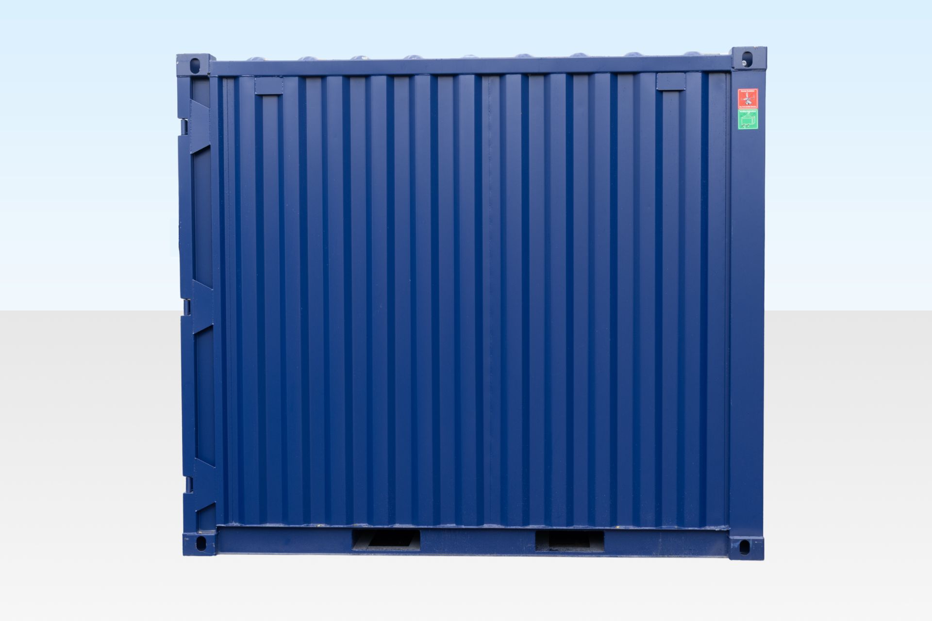 10ft Storage Container New Blue (RAL 5013) - Image 4