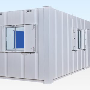 32ft x 10ft Steel Anti-Vandal Canteen/2+1 Toilet