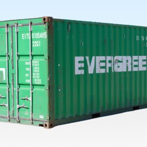 20ft Used Evergreen Shipping Container – High-Grade