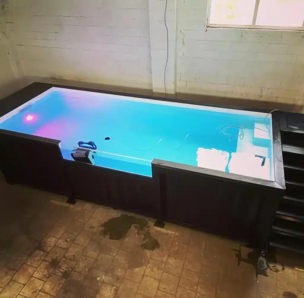 20ft Container Swimming Pool – Steel Container Pool with Filtration System - Image 4