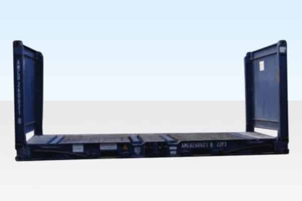20ft Used Flat Rack Shipping Container