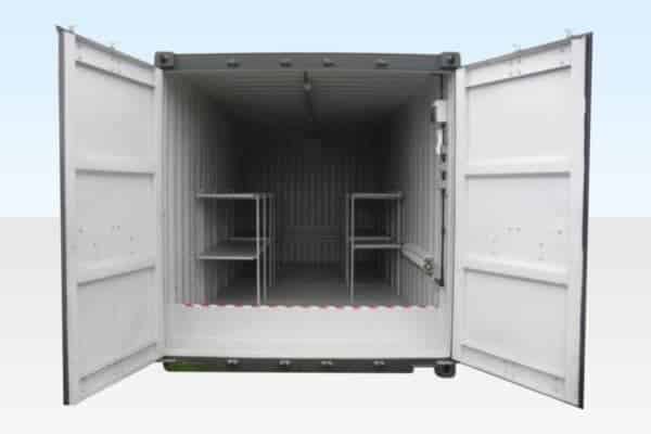 20ft x 8ft Raised Bunded Storage Container – Chemical & Hazardous Material Safe Store - Image 2