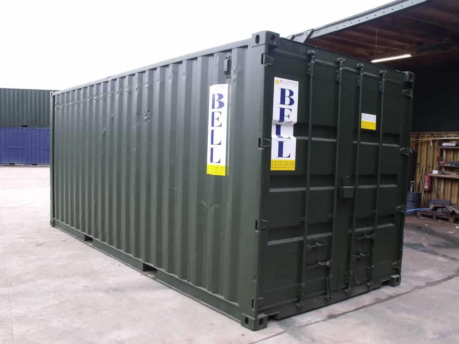 20ft x 8ft Raised Bunded Storage Container