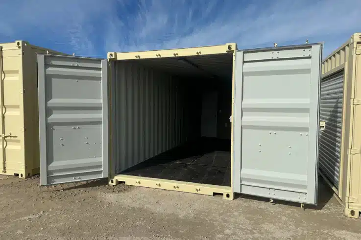 40ft Mobile Office Shipping Container with Storage (18/22) (40HCMOS1822) - Image 2